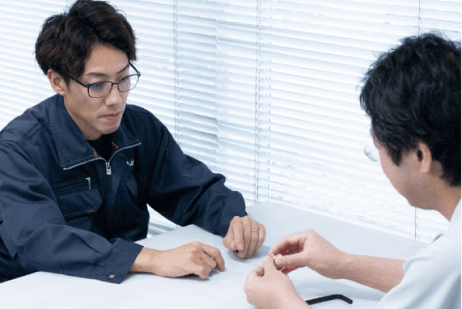 商品開発・設計提案のイメージ