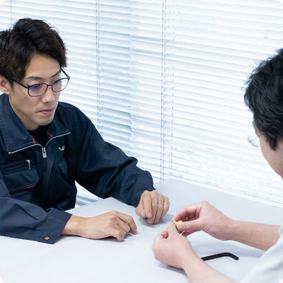 アフターフォロー・サポートの様子