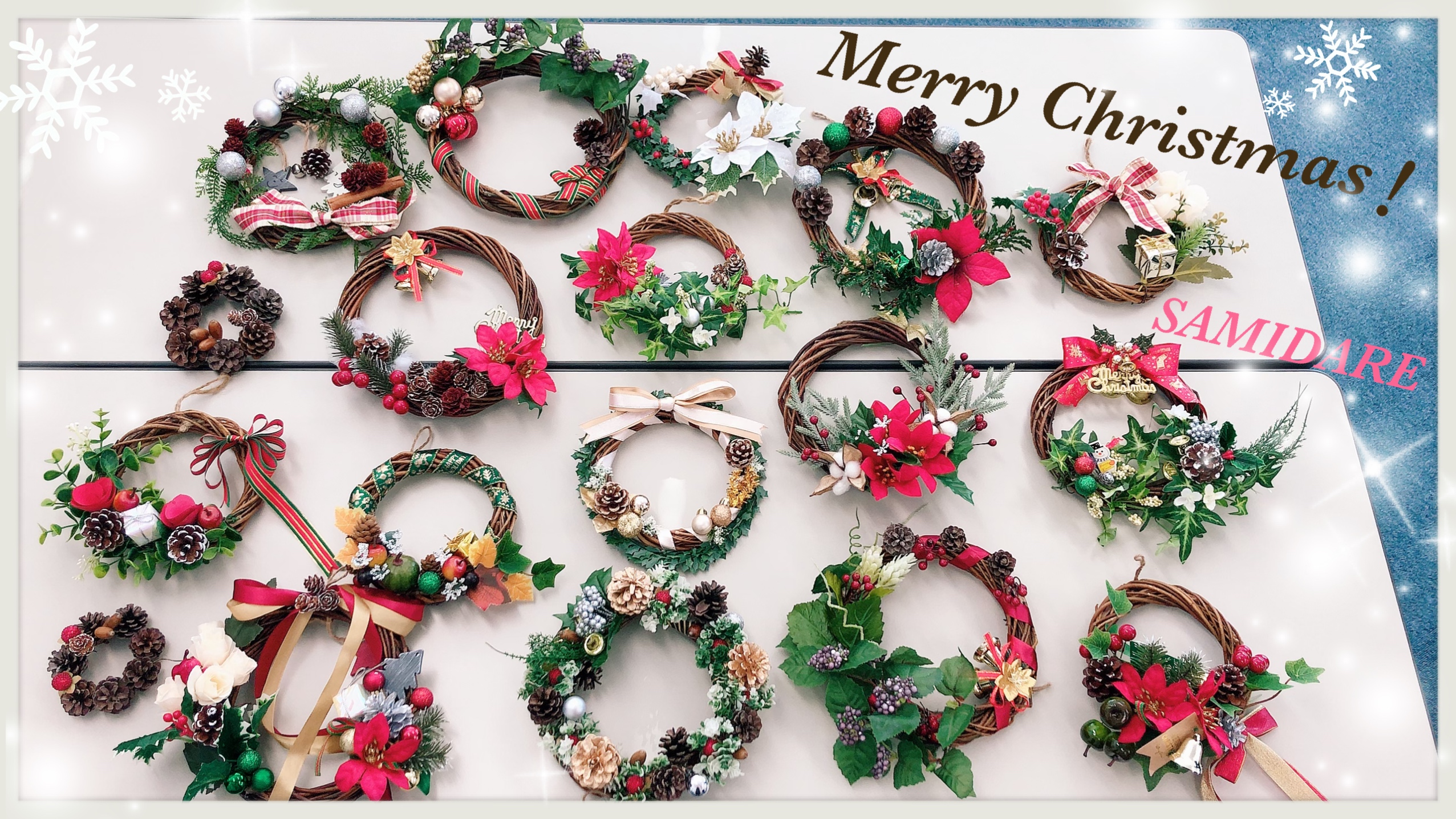 12月女子会　～テーマ：リース作り～